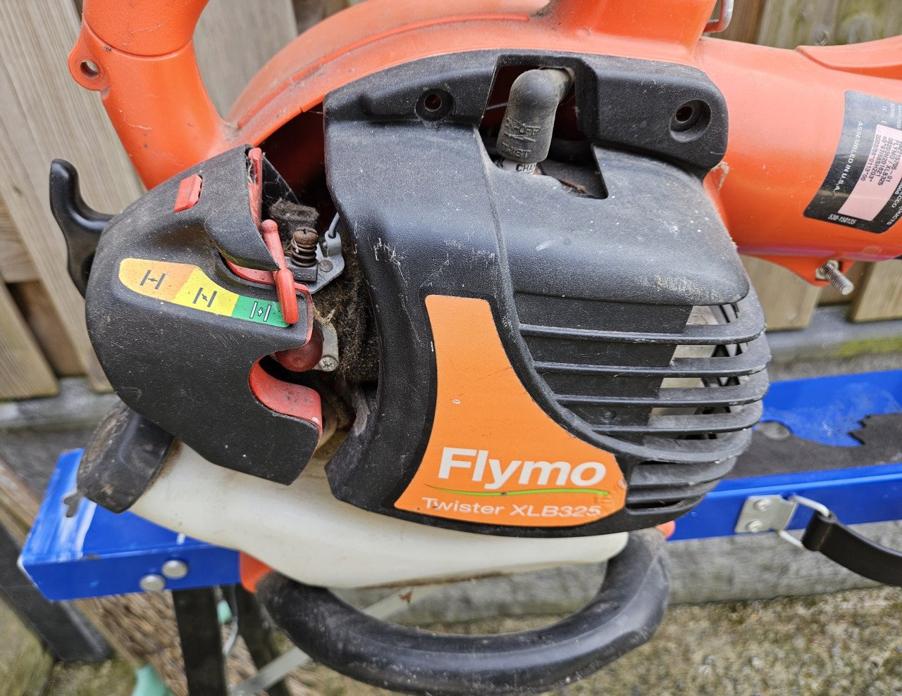 Bladblazer merk Flymo benzine