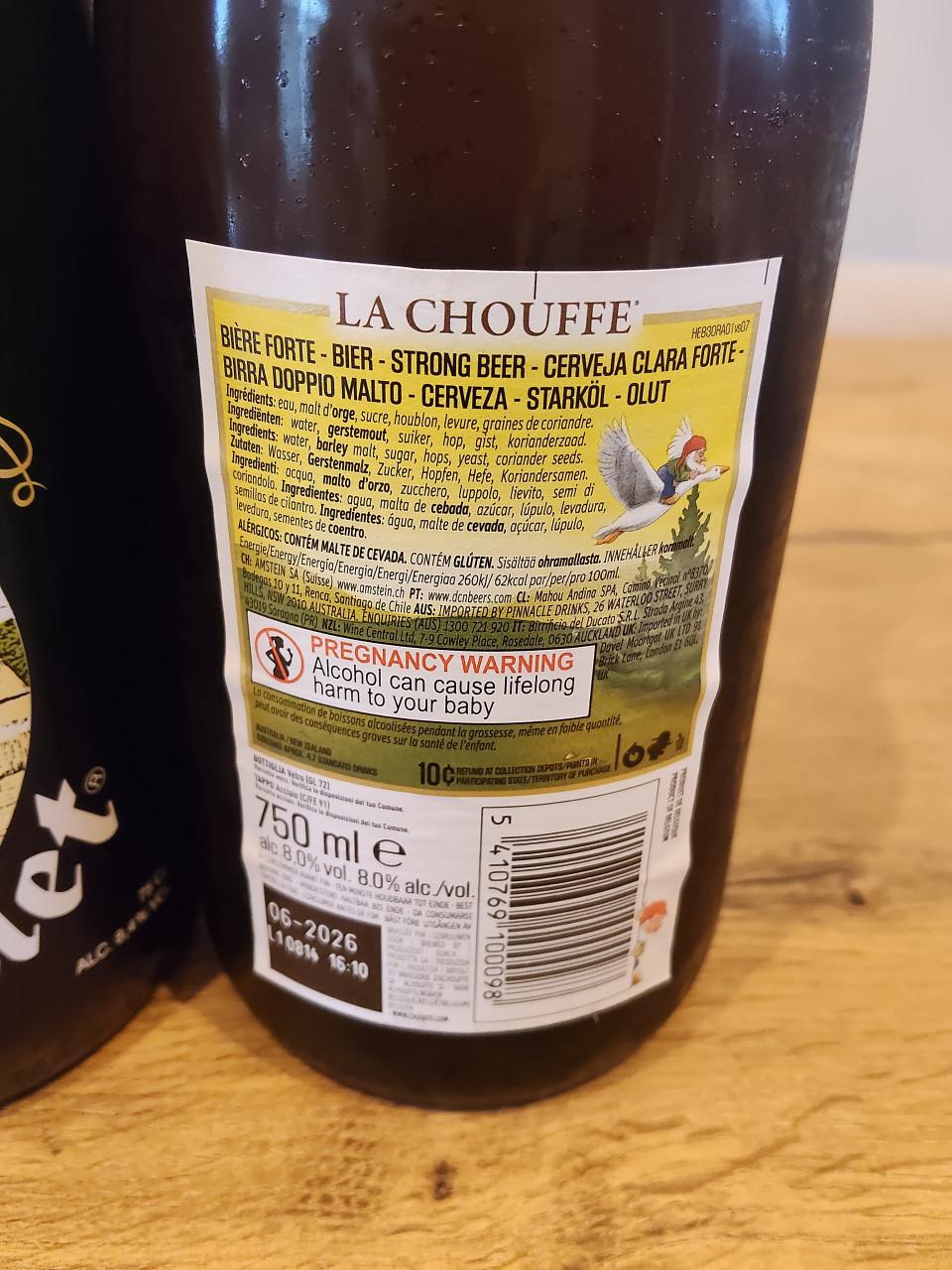 3 verschillende speciaalbieren in 75cl flessen