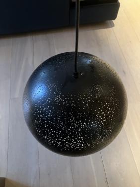Zwart gouden hang lamp