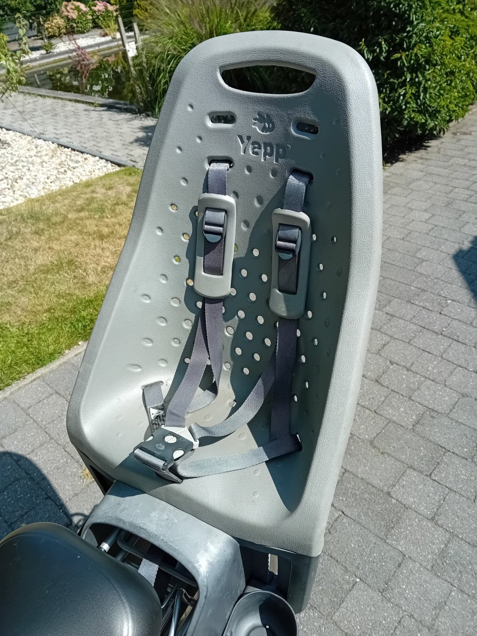 Sparta moederfiets met stoeltjes  jepp in zeer goede staat met 7 Vers 26inc