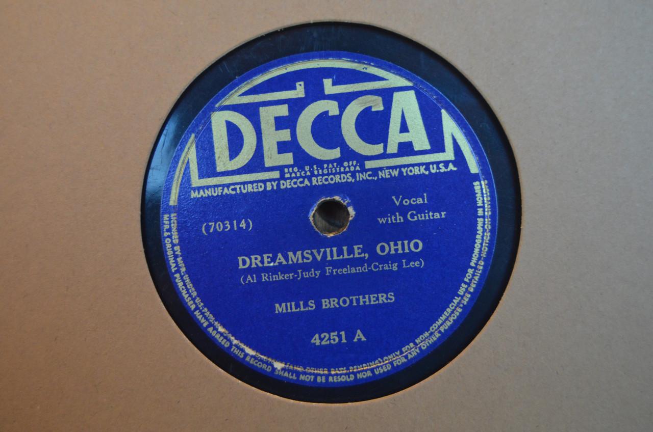 78 rpm Mills Brothers jaren '40 en '50 héél veel stuks. (7)