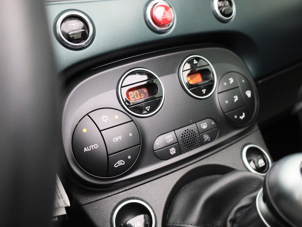Fiat 500 C 1.0 hybrid rockstar | navigatie | climate control | side-skirts 