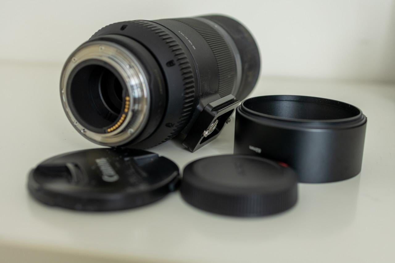 Lenzen Asahi Pentax50 mm en 135 mm met Canon RF adapter