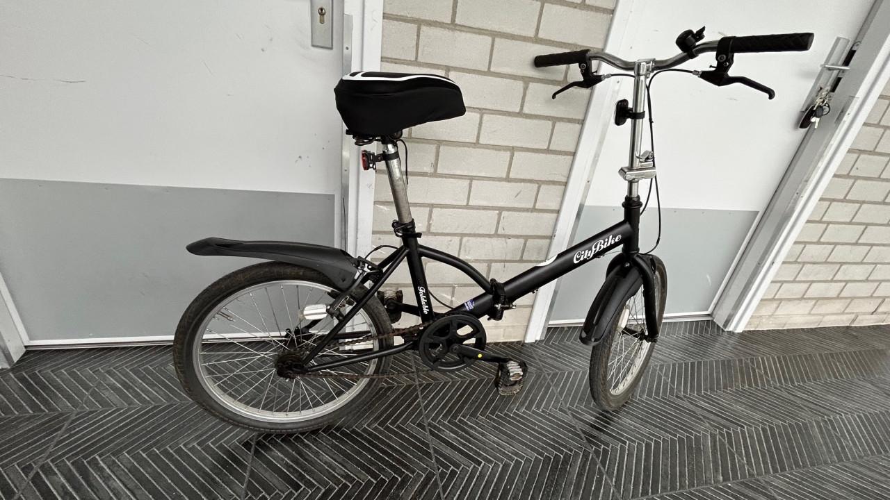 Uitstekende vouwfiets