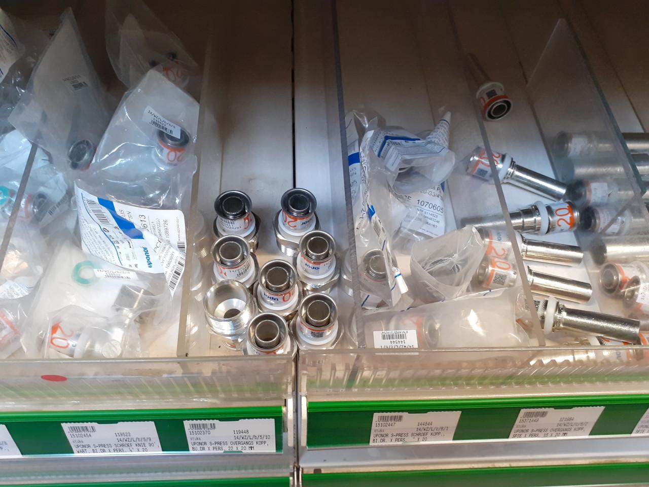 Uponor koppelingen 40 procent korting