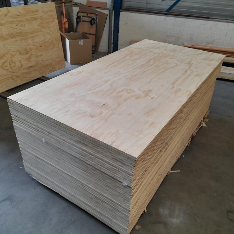 Underlayment platen 122x244 diktes 18 en 9 mm ** Aanbeiding **