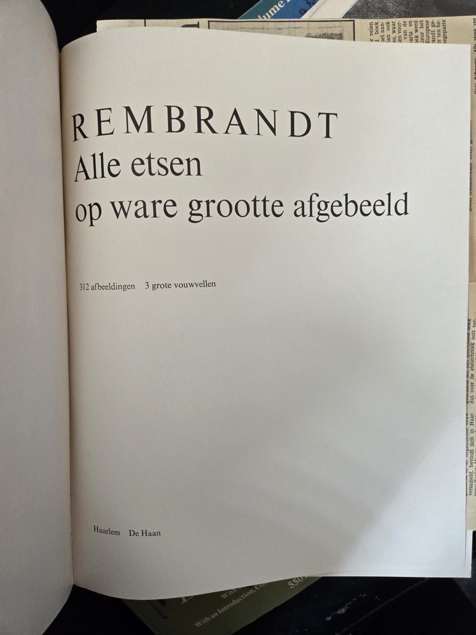 3 Boeken  Rembrandt: alle etsen, drawings of Rembrandt vol.1 & 2