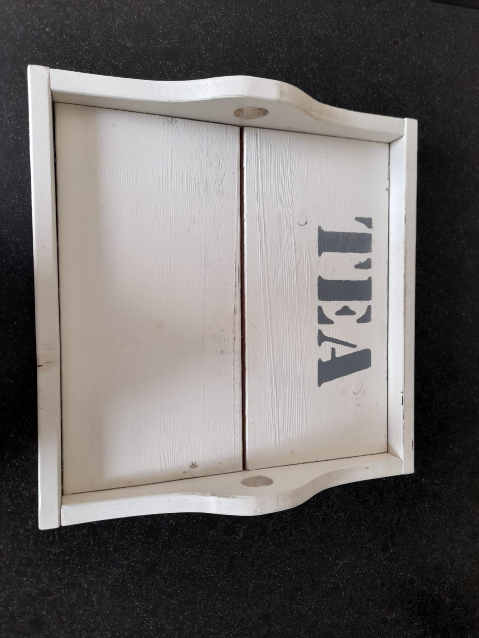 Wit houten Dienblad