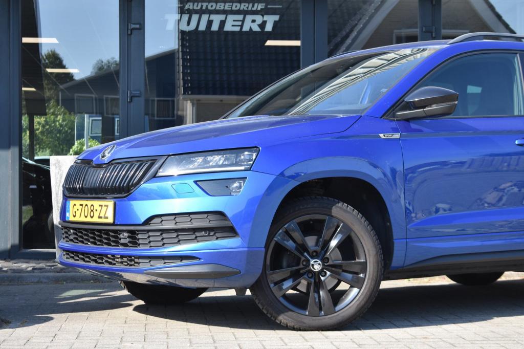 Skoda Karoq 1.5 tsi act sportline | trekhaak | canton | adaptieve cruise co