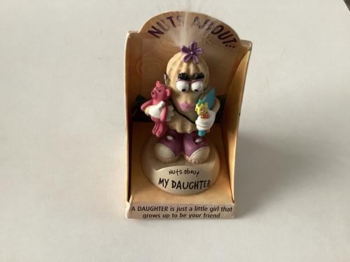 Nuts about my daughter.