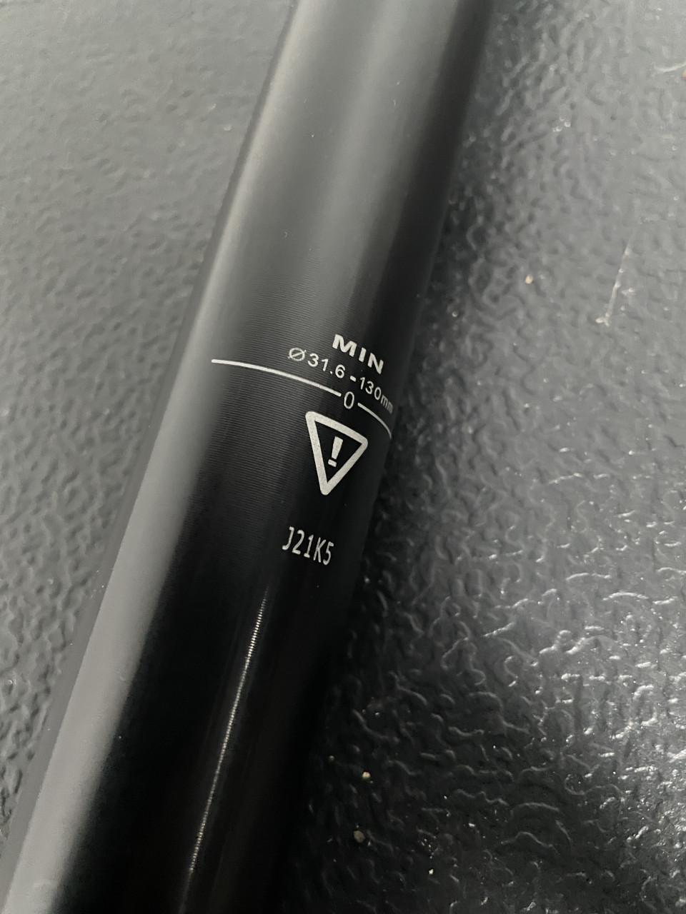 Dropper Tranz X met hendel nieuw !!