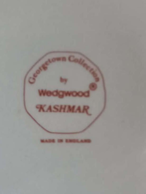 Compleet vintage servies van Wedgwood motief Kashmar