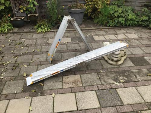 Aluminium oprijplaten opvouwbaar