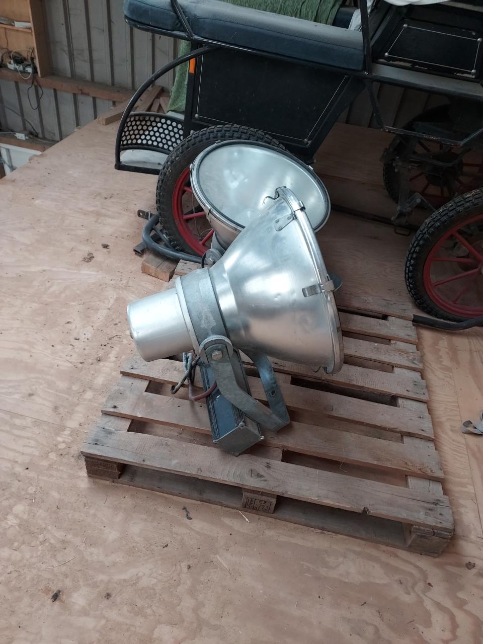 2stuks schijnwerpers