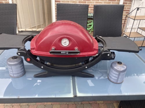 Weber gas BBQ