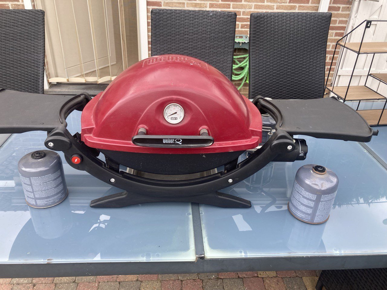 Weber gas BBQ