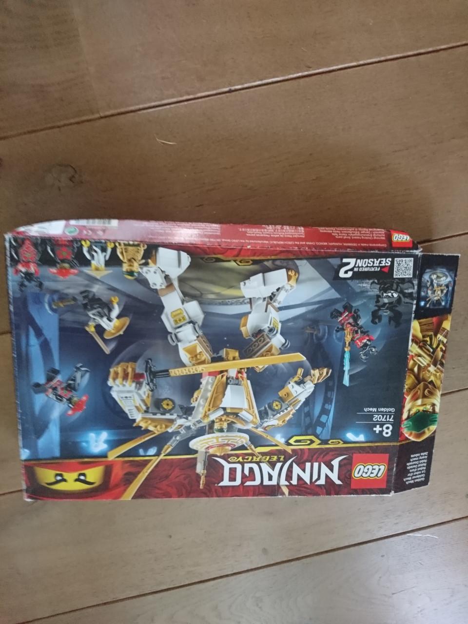 Lego ninjago golden mech