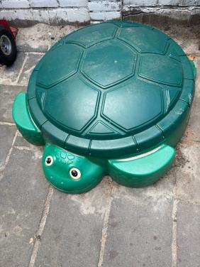 Schildpad zandbak