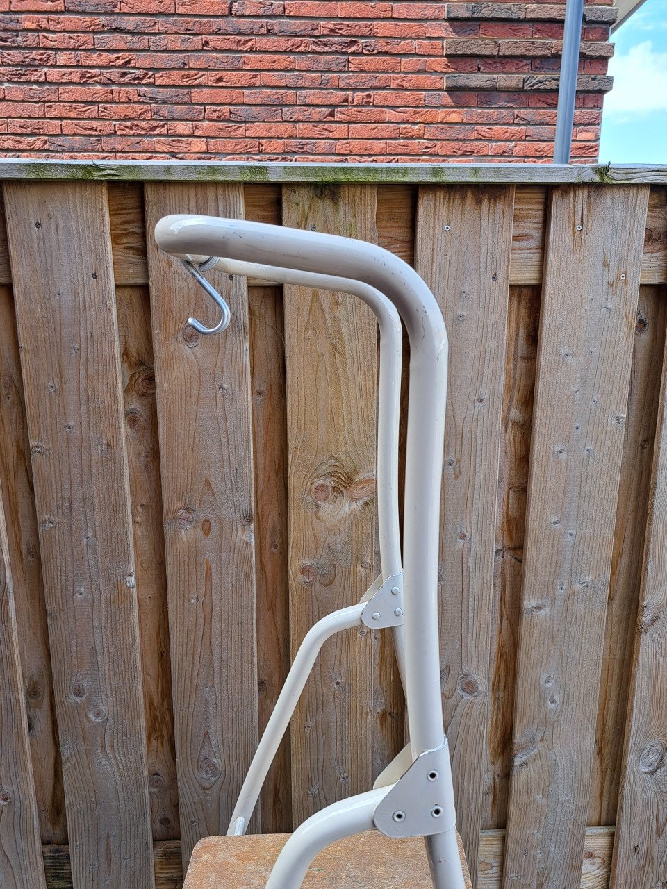 Schildersladder of huishoudtrap.