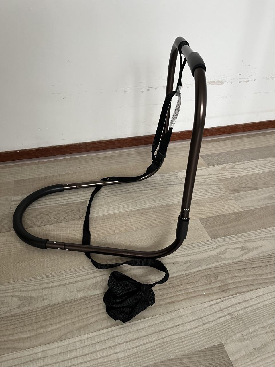 Bed papegaai en bedsteun