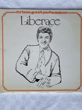 LP Liberace Sixteen Great Performances SPLO-152 ABC