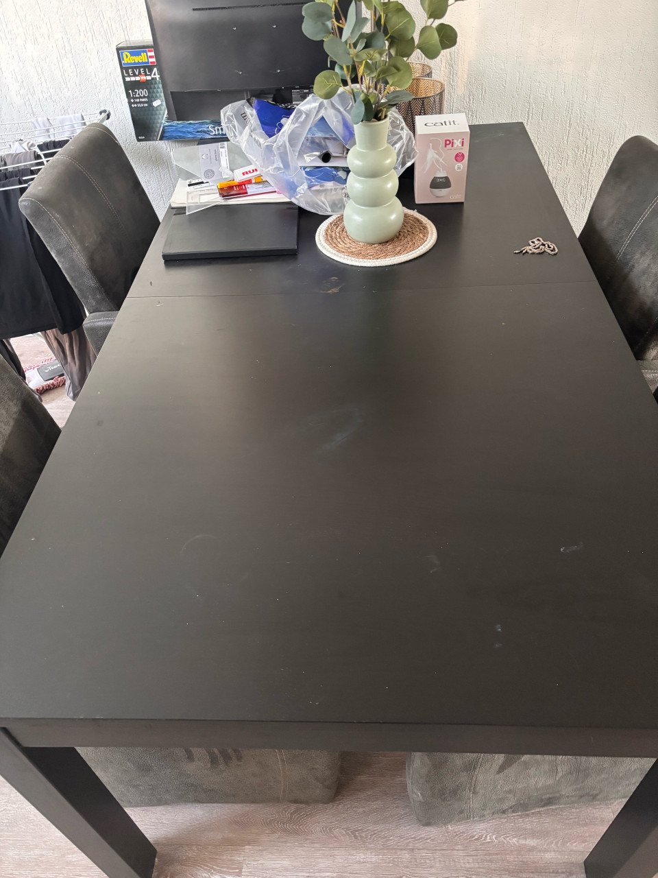 Zwarte tafel 6/10 personen