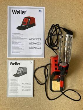 Weller soldeerstation WLSK3023C, 30 watt, 1 uur gebruikt