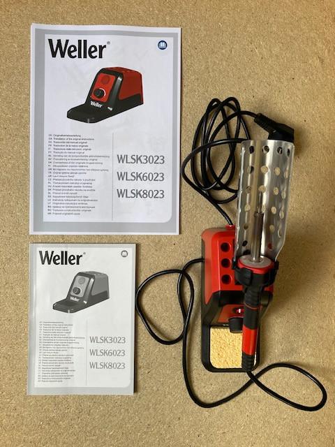 Weller soldeerstation WLSK3023C, 30 watt, 1 uur gebruikt