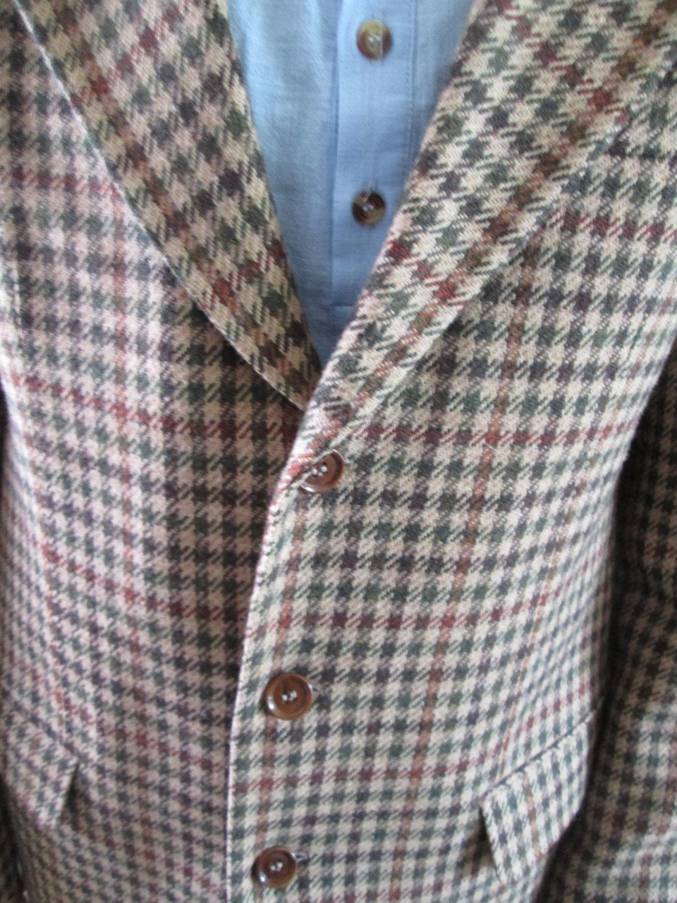 Wollen herenblazer