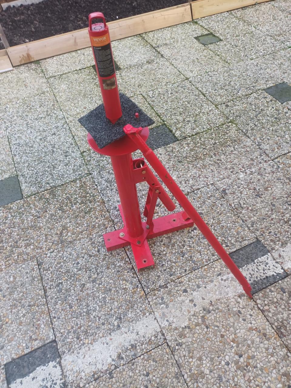 Handmatig bandenapparaat