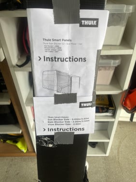 Thule rainblocker zijwand