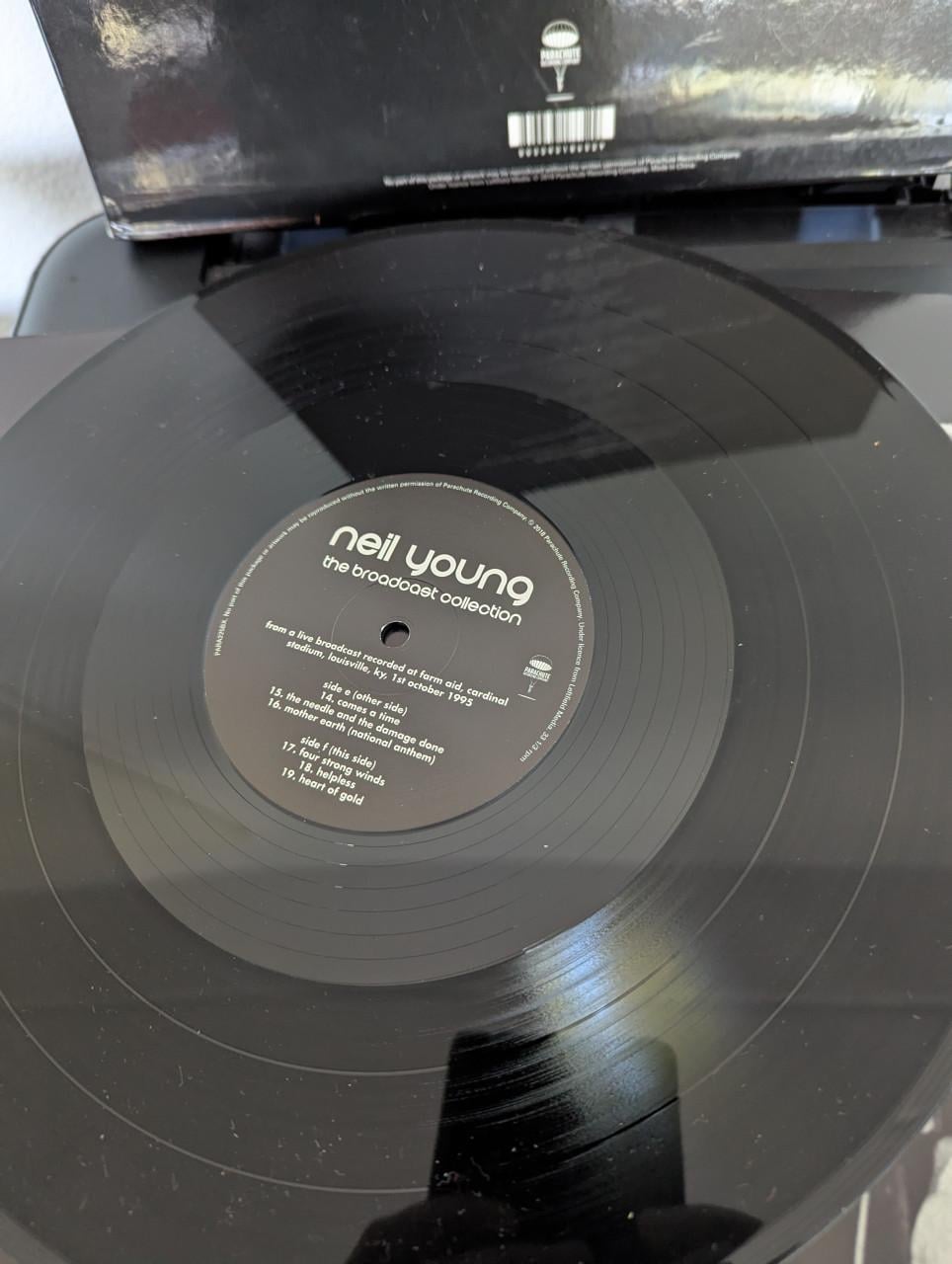 Neil Young - The Broadcast Collection ( box 4lps)