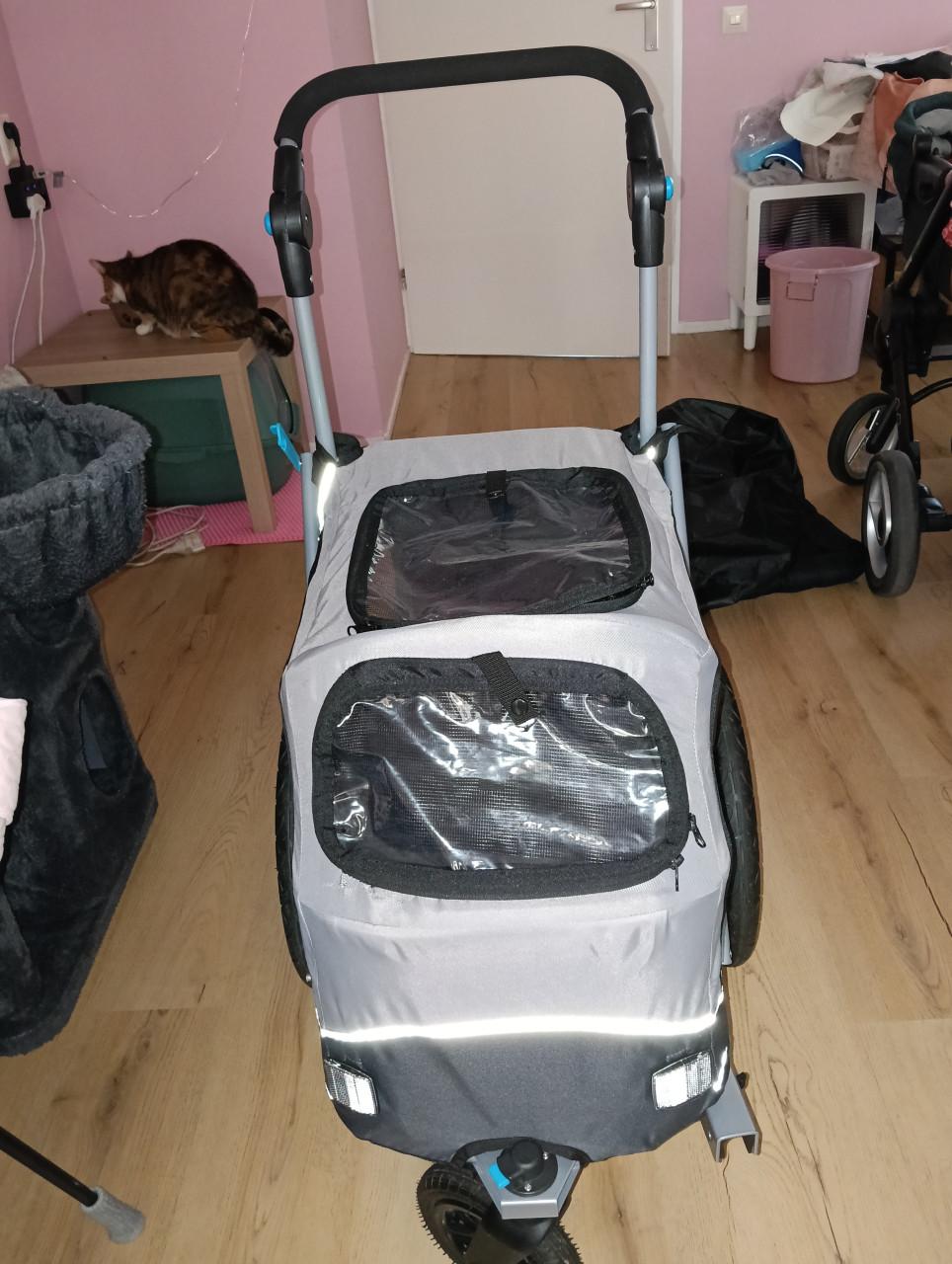 Z.g.a.n Hondenbuggy lopen en fietsen!