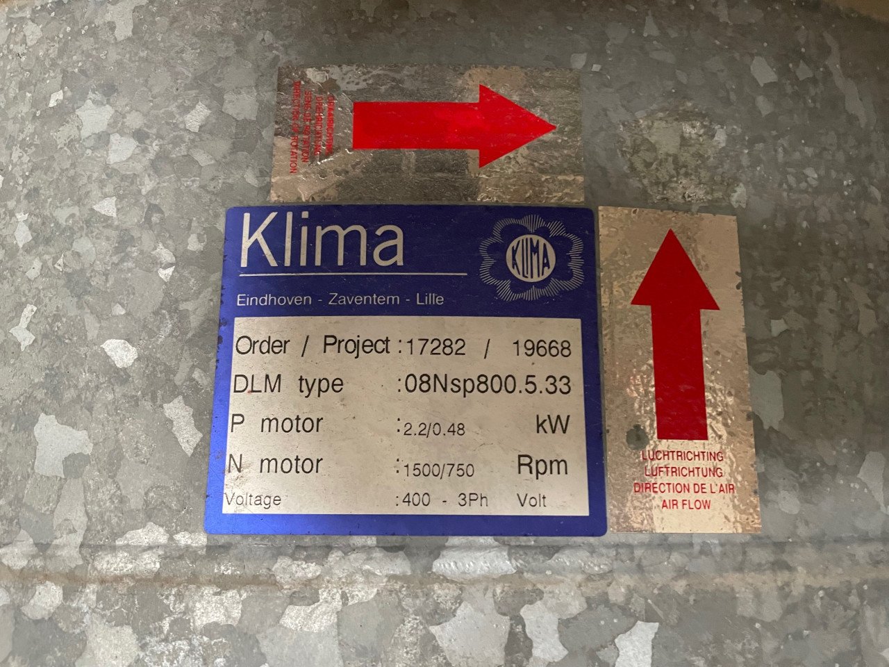 Klima ventilatoren
