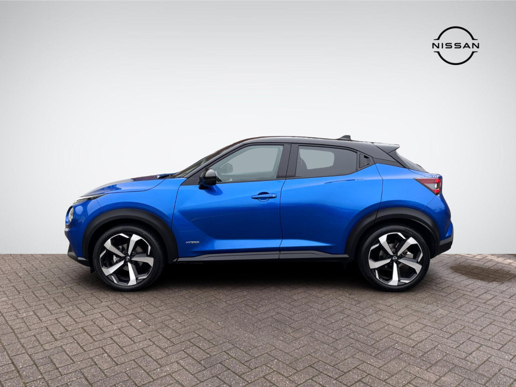 Nissan Juke 1.6 hybrid tekna sound + cold pack | leder | stuur- + stoelverw
