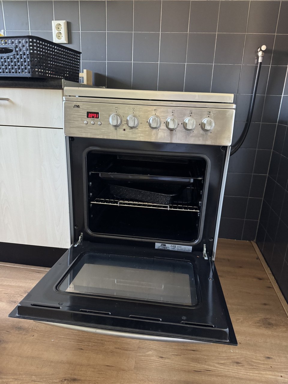 Gasfornuis met oven