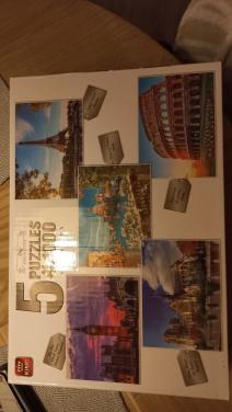 5 puzzels van wereldsteden