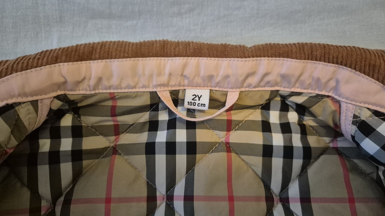 Burberry Quilted puffer jacket (2y/100cm)