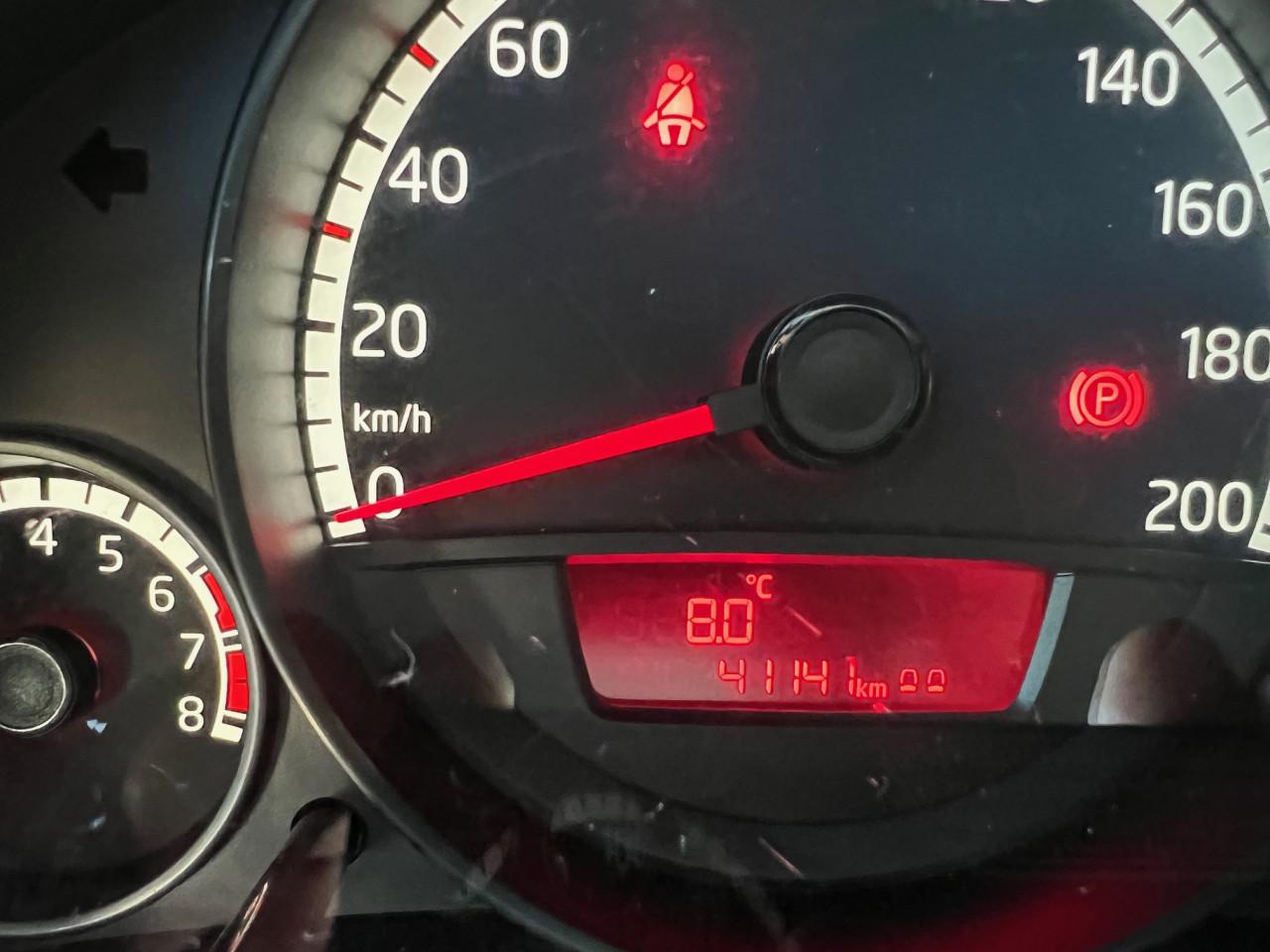 VW UP uit 2017 met slechts 41.000 km