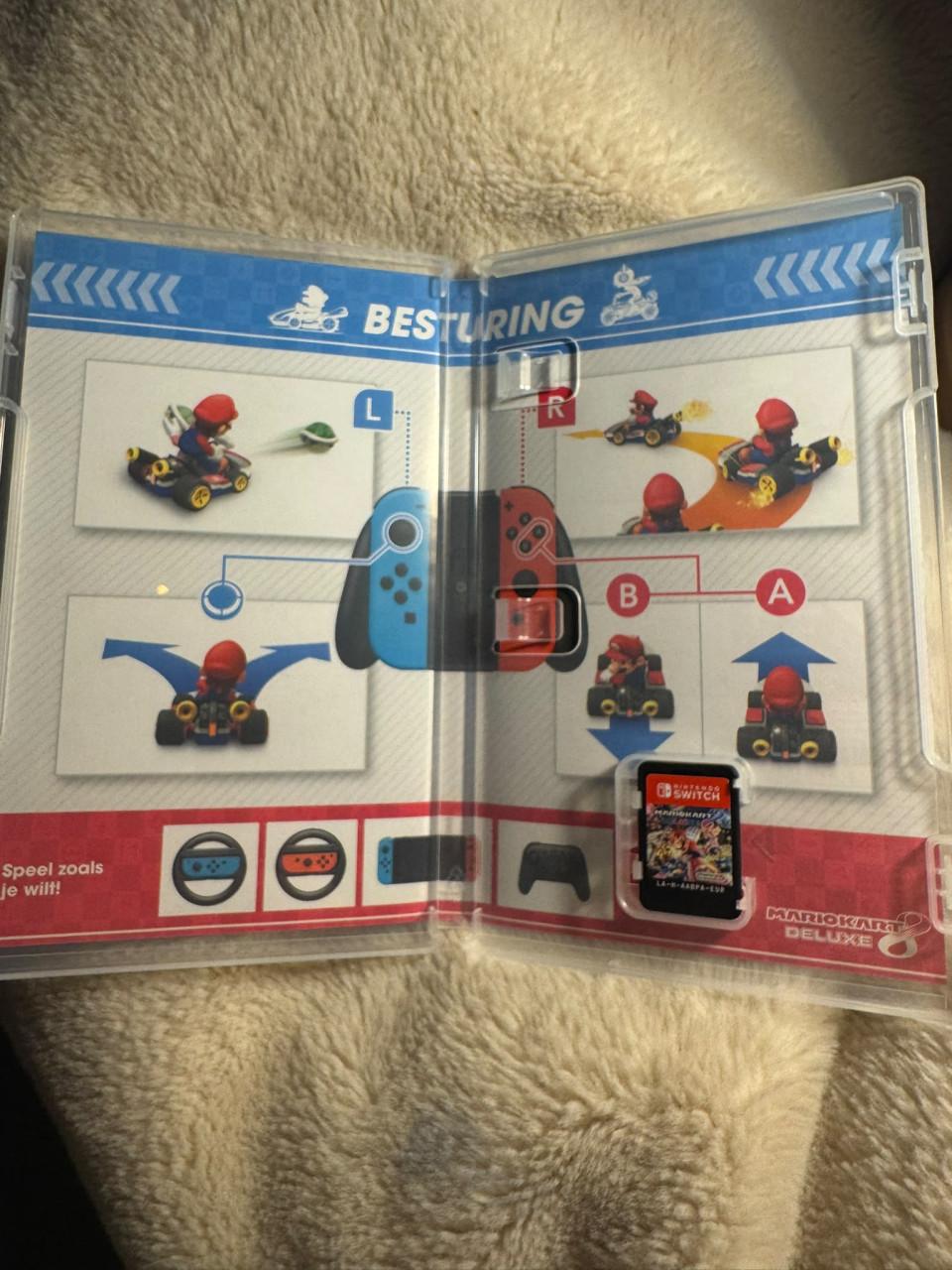 Mario Kart 8 Deluxe voor de Nintendo Switch.
