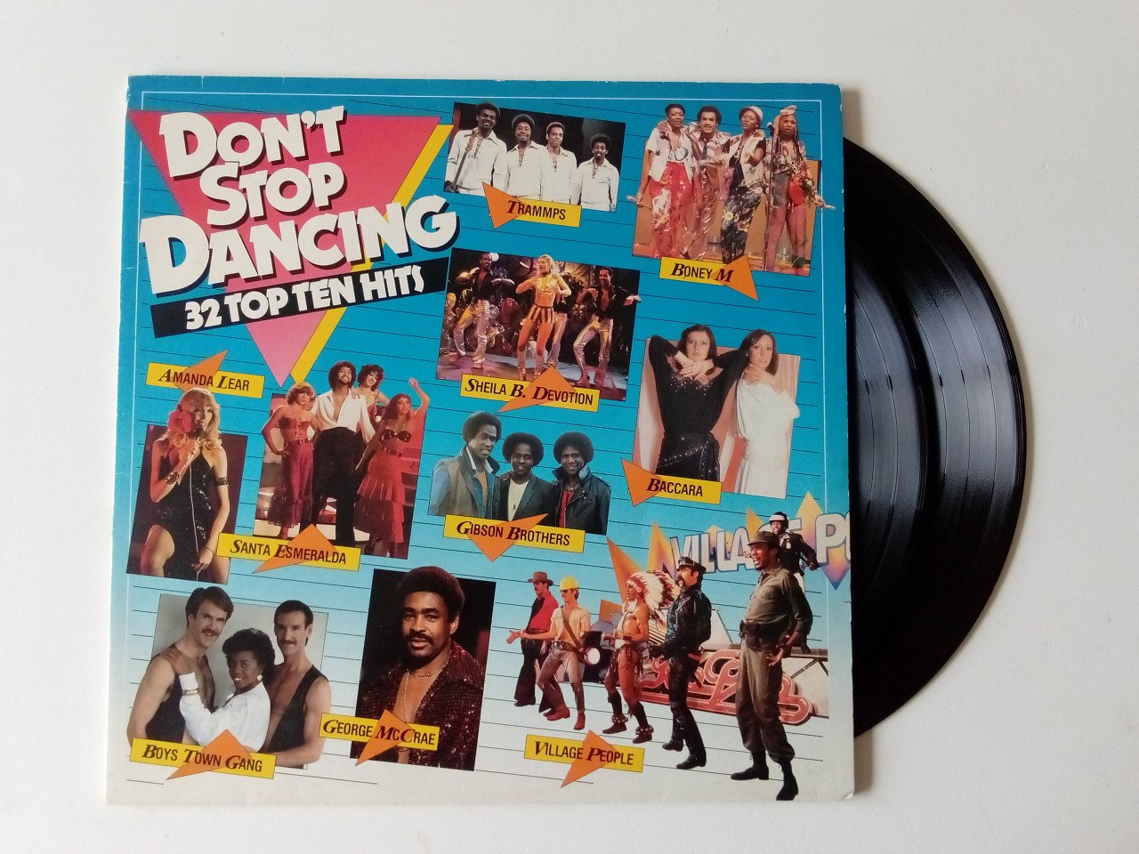 4x lp's o.a. Abba en Dance Classics