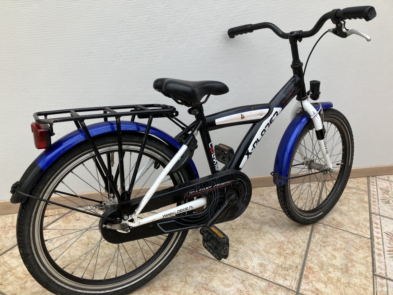 Loekie jongensfiets
