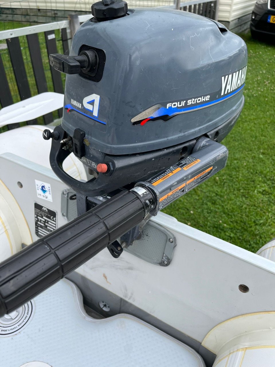 Zodiak Aqua Marina met 4 pk motor en tank