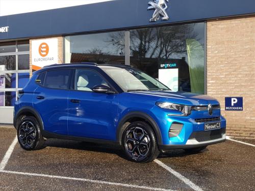 Citroen C3 new 1.2 100pk max zwart-dak apple carplay & android auto | navig