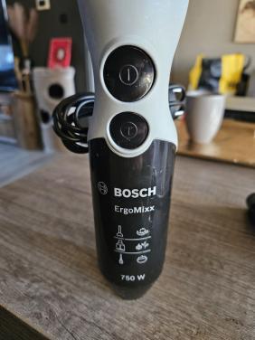 Zgan Bosch Staafmixer ErgoMixx 750 W met 12 snelheden..