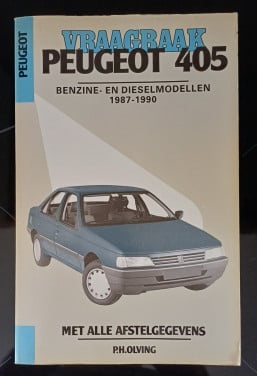 Vraagbaak Peugeot 405