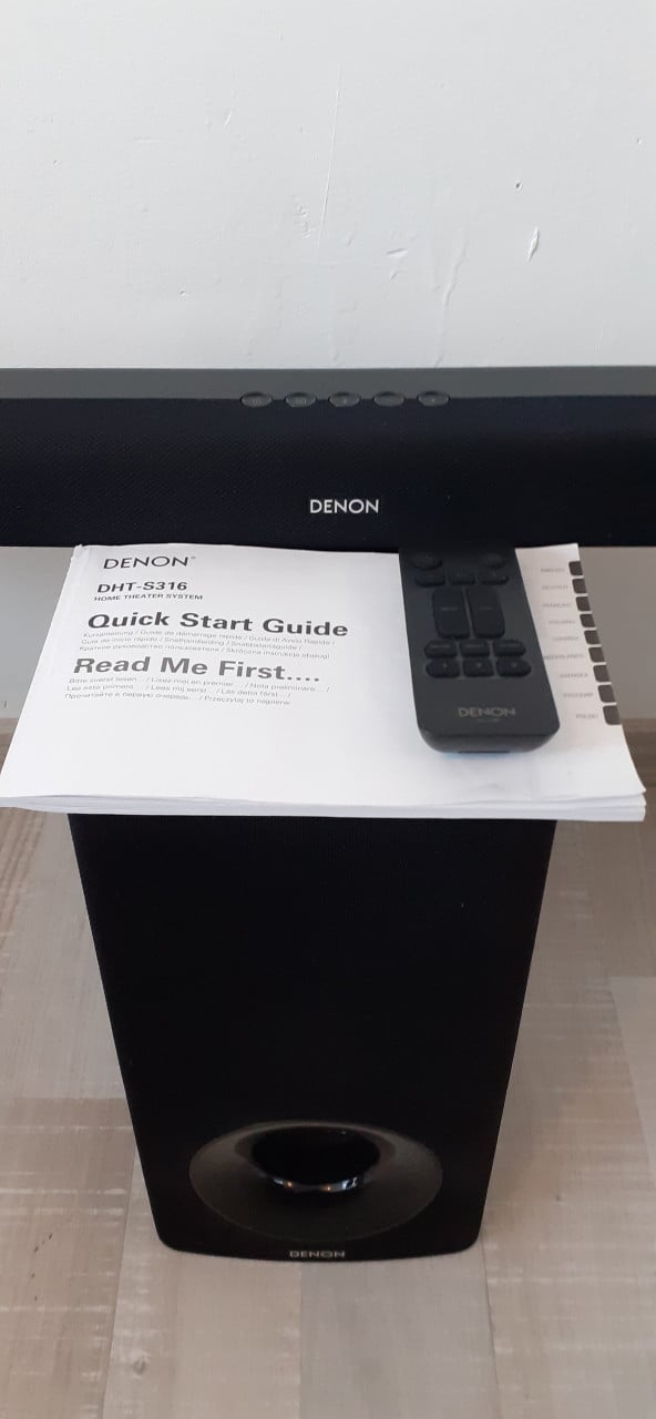 Denon DHT-S316 Soundbar met Subwoofer