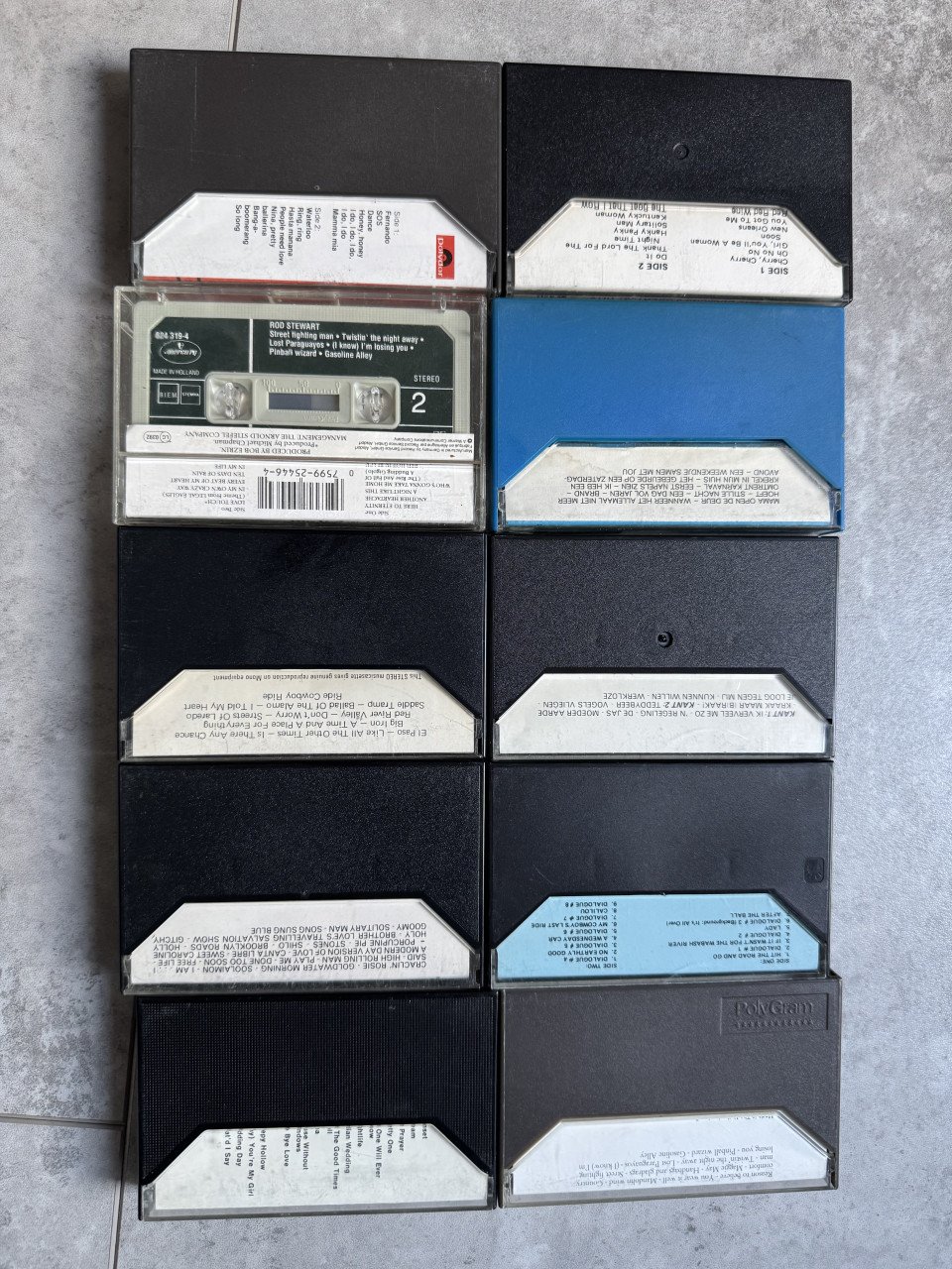 Diverse cassettebandjes