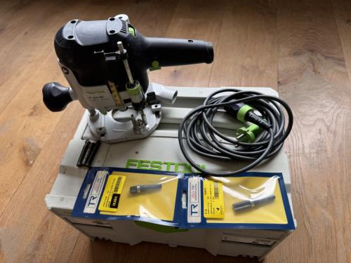 Festool Bovenfrees + Freesjes