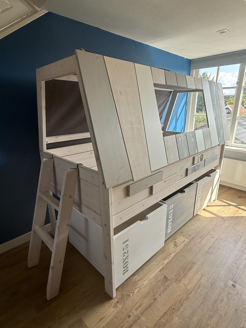 Lifetime avonturenbed met opbergboxen - My Hangout